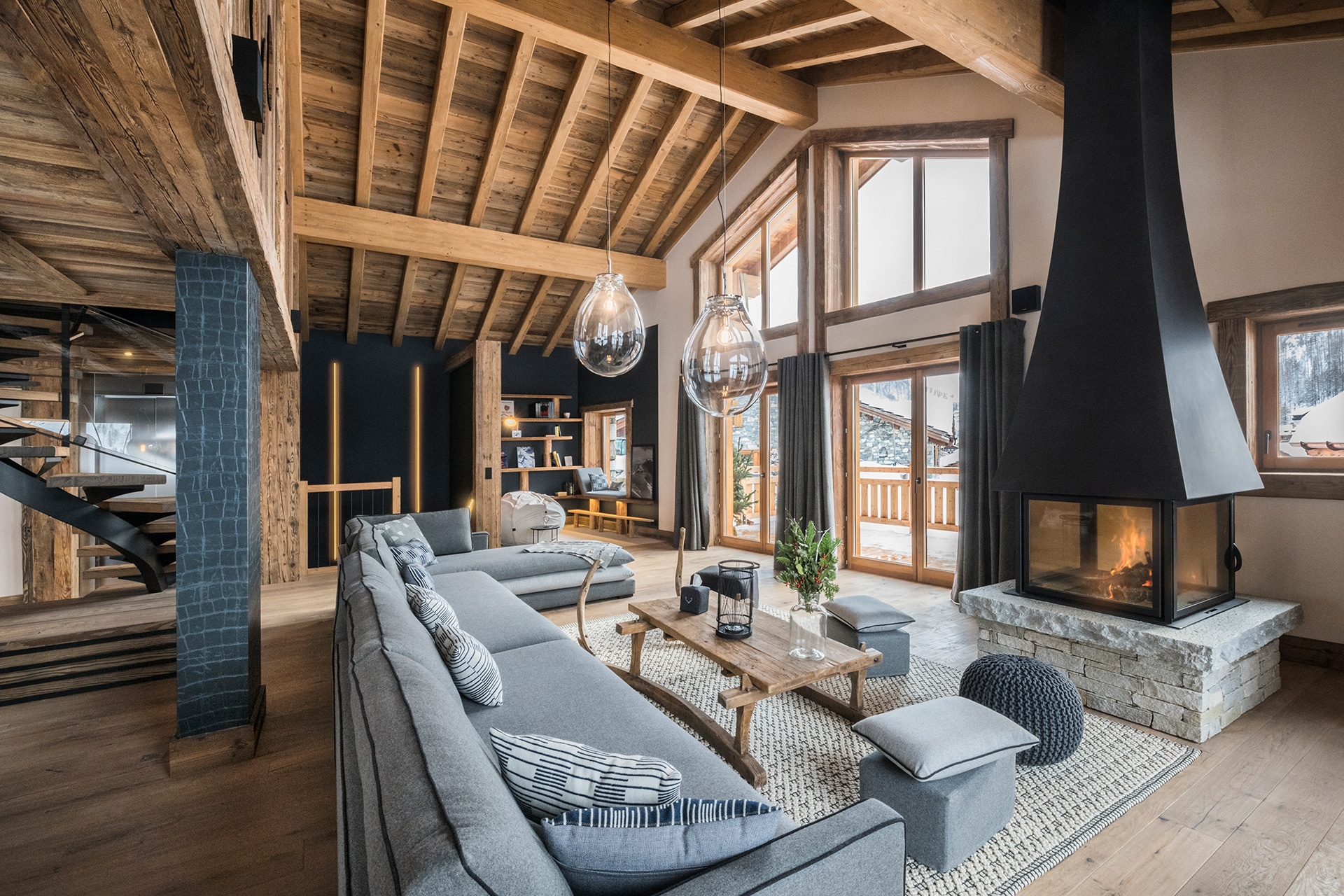 services et prestations du luxueux chalet Ovalala de val d'isère